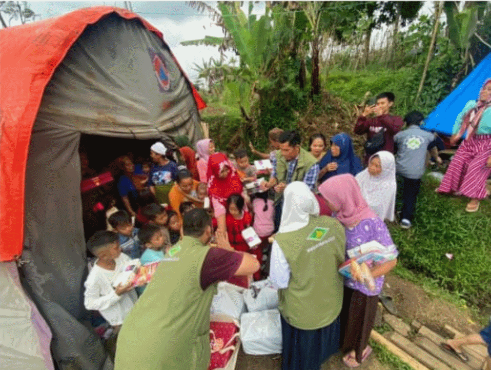 Pt Kanaya Distribusikan Bantuan Untuk Korban Gempa Cianjur