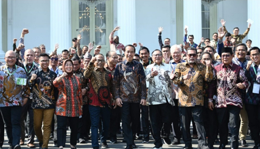 Buka Kongres ke XXV PWI, Presiden Jokowi: Jangan Terpancing Berita Viral, Hoaks, Sensasional