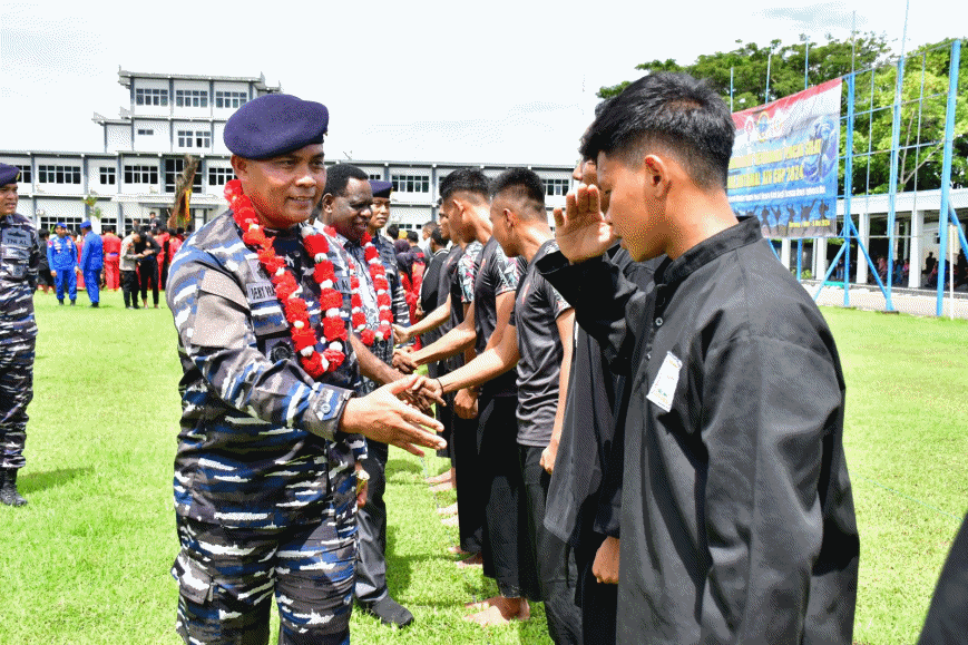 Sambut Hardiknas 2024, TNI AL Gelar Turnamen Pencak Silat di Papua Barat Daya