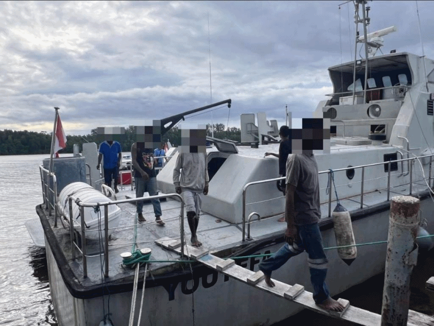 Komplotan Perompak Digulung Hantu Laut Lanal Timika