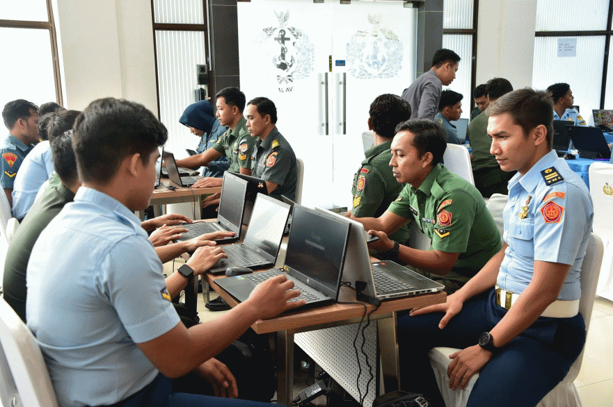Antisipasi Perang Siber di Masa Mendatang, Satsiber TNI AL Bagikan Ilmu ke Siswa Intelejen BAIS TNI