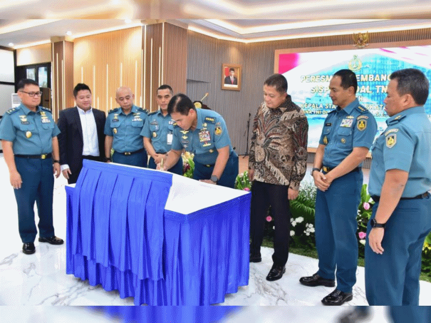 Kasal Resmikan Sispuskodal TNI AL, Ini Peran Strategis Command Security Maritime Puskodal