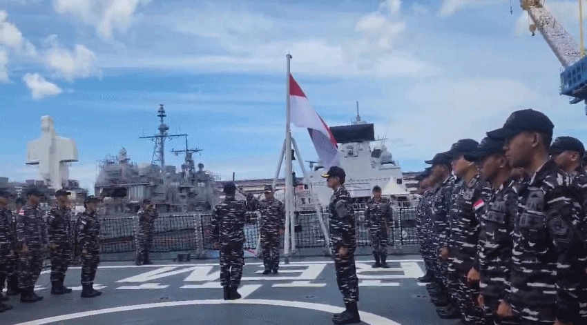 Sukses Uji Kemampuan Bersama Marinir Amerika, KRI REM-331 Arungi Samudera Pasific  ke Tanah Air