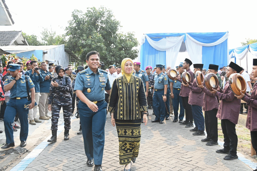 Kasal Meletakkan Batu Pertama, Pembangunan ke-3 Yasbhum Bagi Anak Keluarga  TNI AL yang Gugur