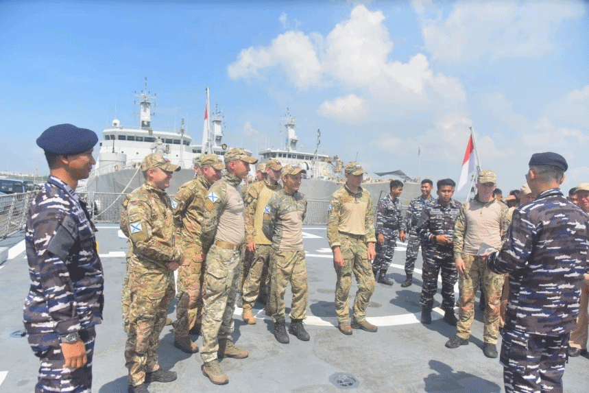 Ini Pemantapan  Interoperabilitas  Latma ORRUDA 2024 TNI AL - Rusian Navy &  Gelar TFG