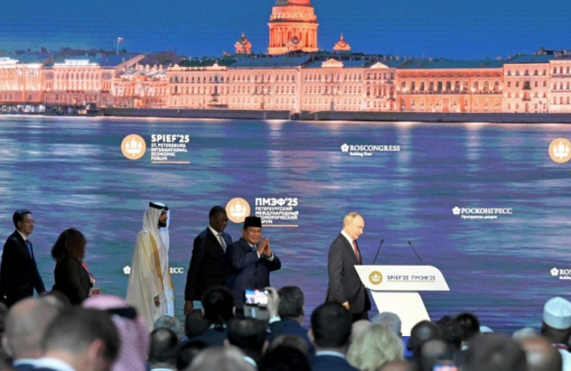 Pidato di SPIEF 2025 Rusia, Presiden Prabowo Suarakan Kolaborasi Hadapi Geopolitik Global