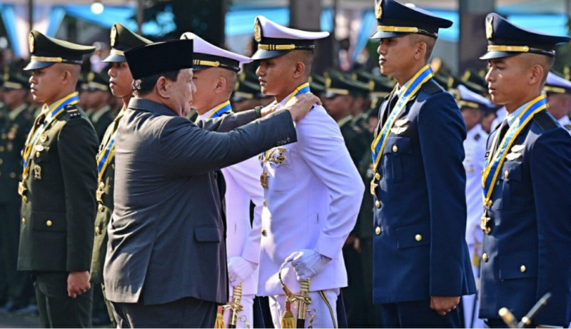 Lantik 2.000 Perwira Remaja Calon Pemimpin Negara, Presiden Prabowo: Jadilah Garda Terdepan Bangsa