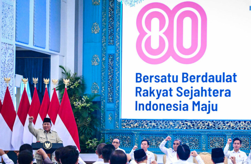 Ini Dia, Logo dan Tema HUT Ke-80 Kemerdekaan RI, Bersatu Berdaulat untuk Indonesia Maju