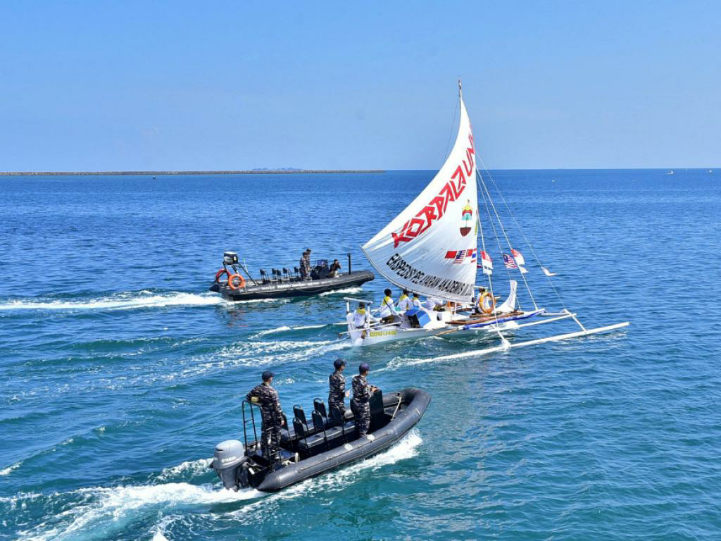 Tim Korpala Unhas Ekspedisi Lintas Negara, Danlantamal: Bawa Pesan Indonesia Kekuatan Laut Dunia