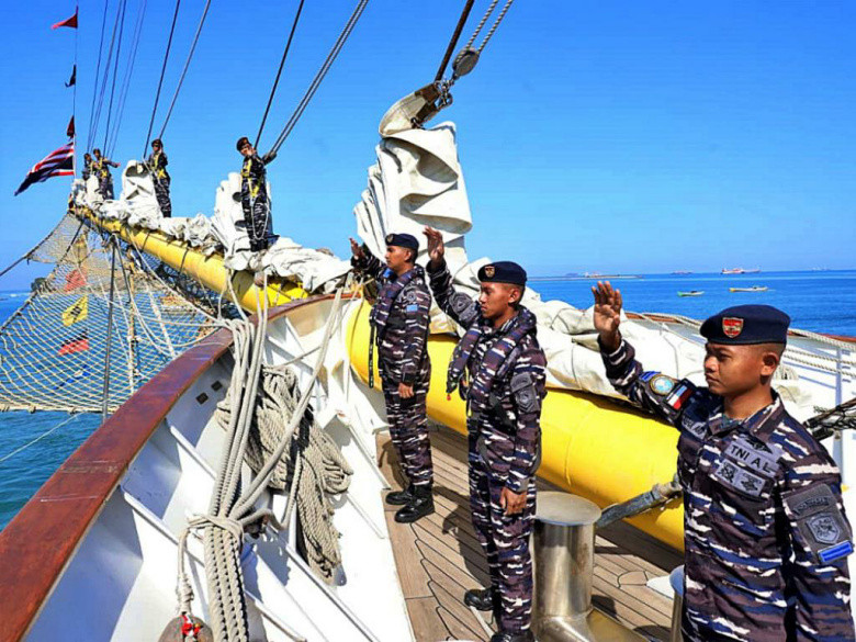KRI Bima Suci Otewe ke Jakarta, Bakal Meriahkan HUT Ke-80 TNI