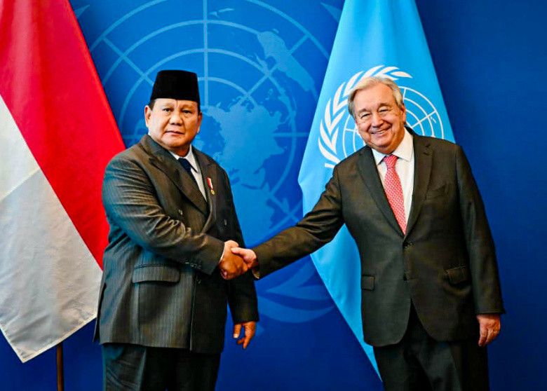 Presiden Prabowo dan Sekjen PBB Bahas Sinergi Atasi Tantangan Global