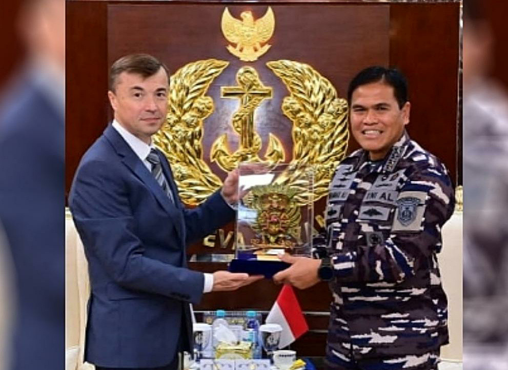 Dubes Rusia Temui Kasal Laksamana TNI Muhammad Ali, Perkuat Kerja Sama Pertahanan Maritim