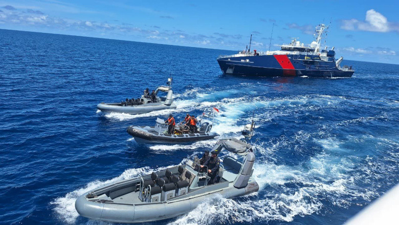 Indonesia-Australia Patroli Perikanan di Perairan Perbatasan