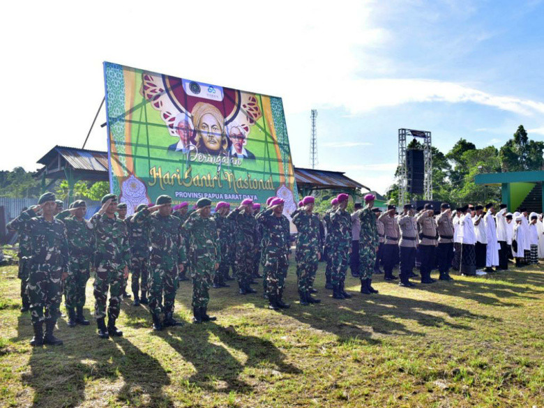 Sinergi Spiritual dan Nasionalisme Pasmar 3 di Hari Santri Nasional