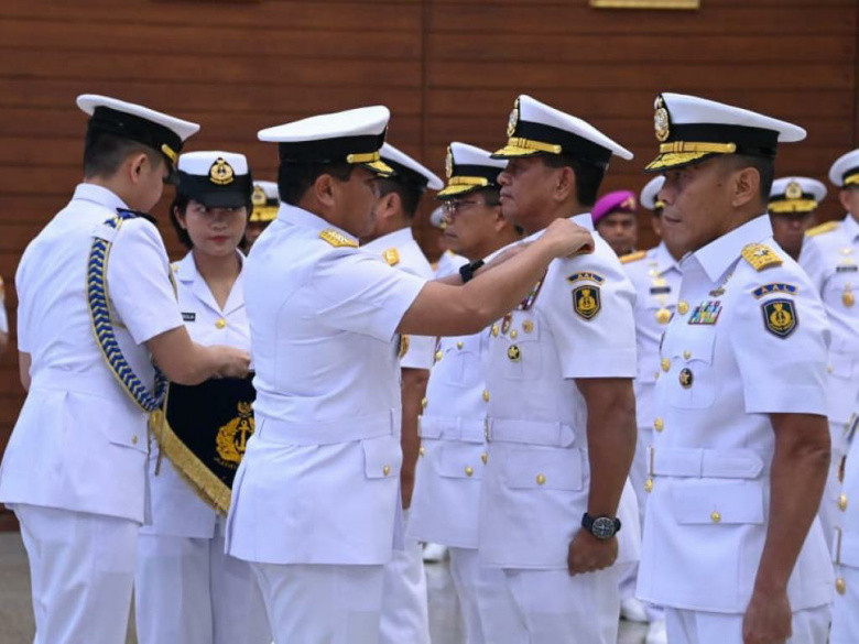 Pimpin Serah Terima 4 Jabatan Strategis, Kasal: Amanah Dijawab dengan Pengabdian