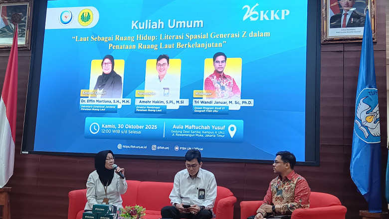 Gerilya ke Kampus, KKP Ajak Gen-Z Jaga Kesehatan Laut