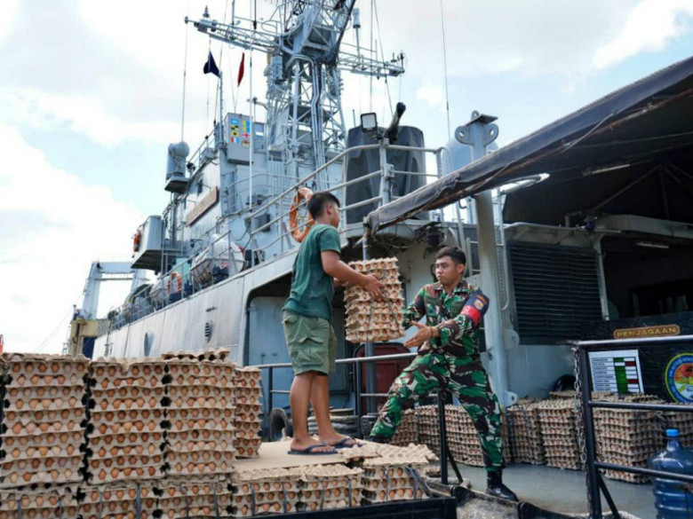 Koarmada I Kirim Bantuan untuk Korban Banjir Aceh