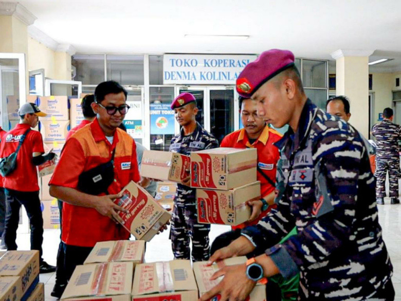 Operasi Kemanusiaan di Daerah Bencana, TNI AL Kerahkan Rumah Sakit Lapangan dan Tim Medis