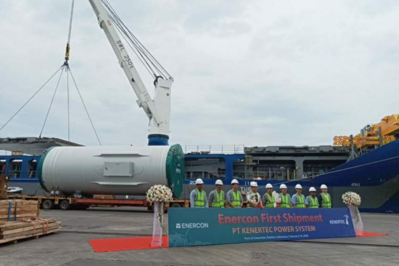 PTP Nonpetikemas Cabang Banten, Ekspor Perdana Wind Mill Tower ke Kanada