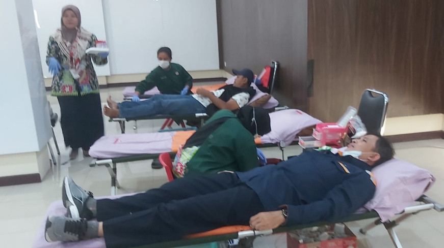 Kontribusi Kemanusian dan Kesehatan, TPK Koja Selenggarakan Donor Darah