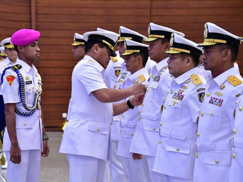 6 Pati TNI AL Berganti Jabatan