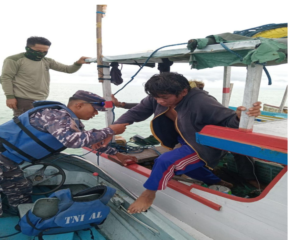 Nelayan Hanyut di Pulau Bunyu: Saya Bersyukur ada Angkatan Laut Menolong