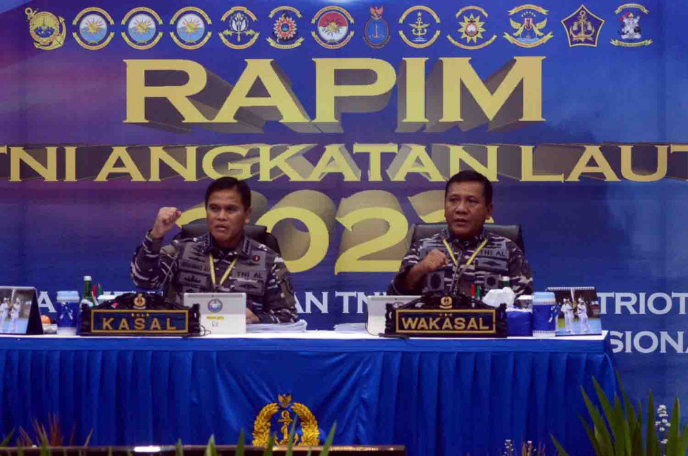 Rapim TNI AL, Kasal Sampaikan Arah Kebijakan Patriot NKRI