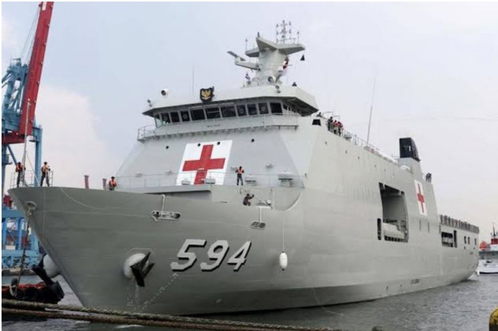 Tanggap Bencana Pulau Serasan, TNI AL Siapkan 4 KRI 