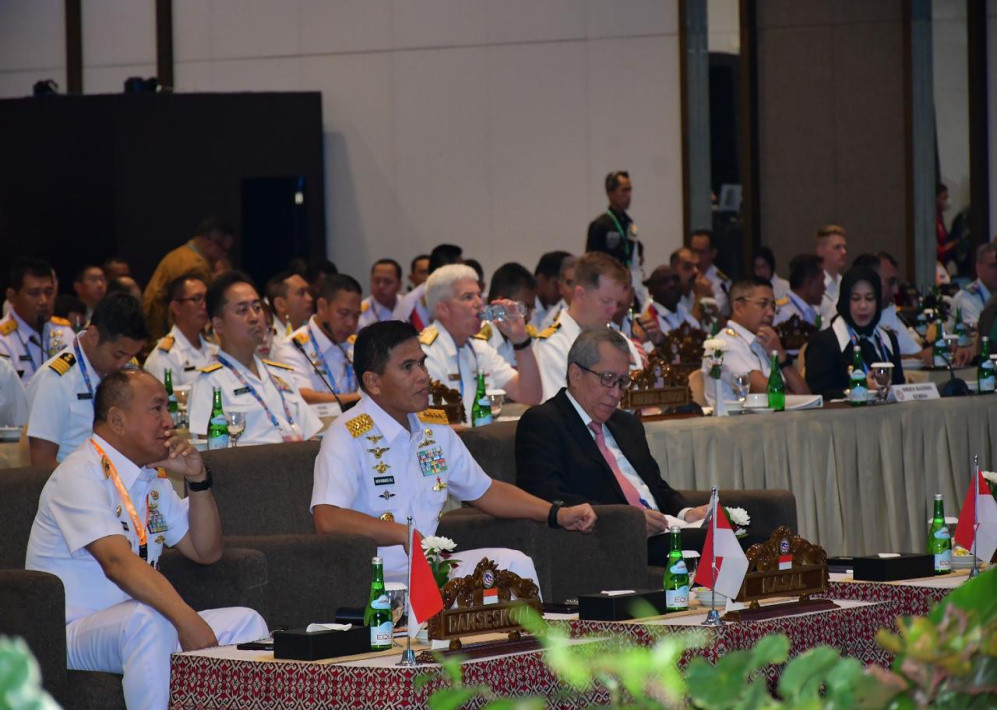 Buka Simposium Maritime Security, KASAL: Bangun Kerja Sama Keamanan Maritim