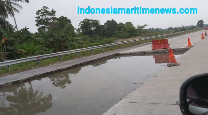 Parah! Tol Lampung Bahaya Pengendara Bila Tak Segera Diperbaiki