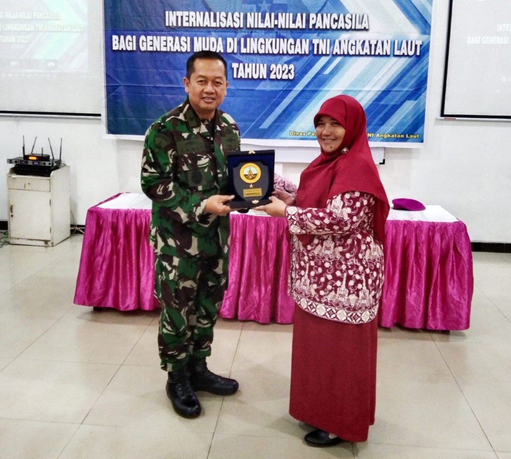  Generasi Muda Agent  of Change & Social Control, TNI AL Tumbuhkan Nilai-nilai Pancasila 