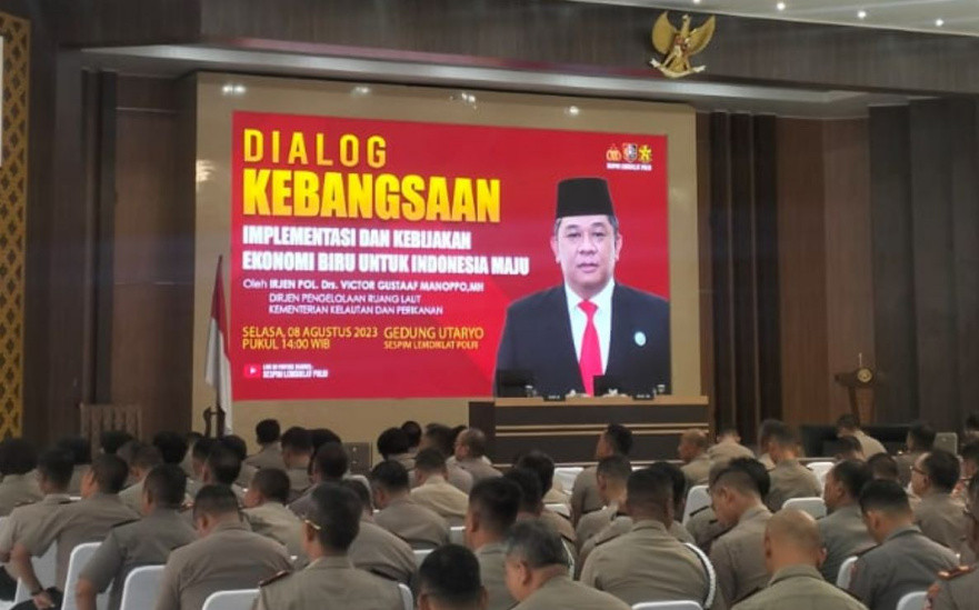 KKP Gandeng Polri Sukseskan Ekonomi Biru, Butuh Kepastian Hukum