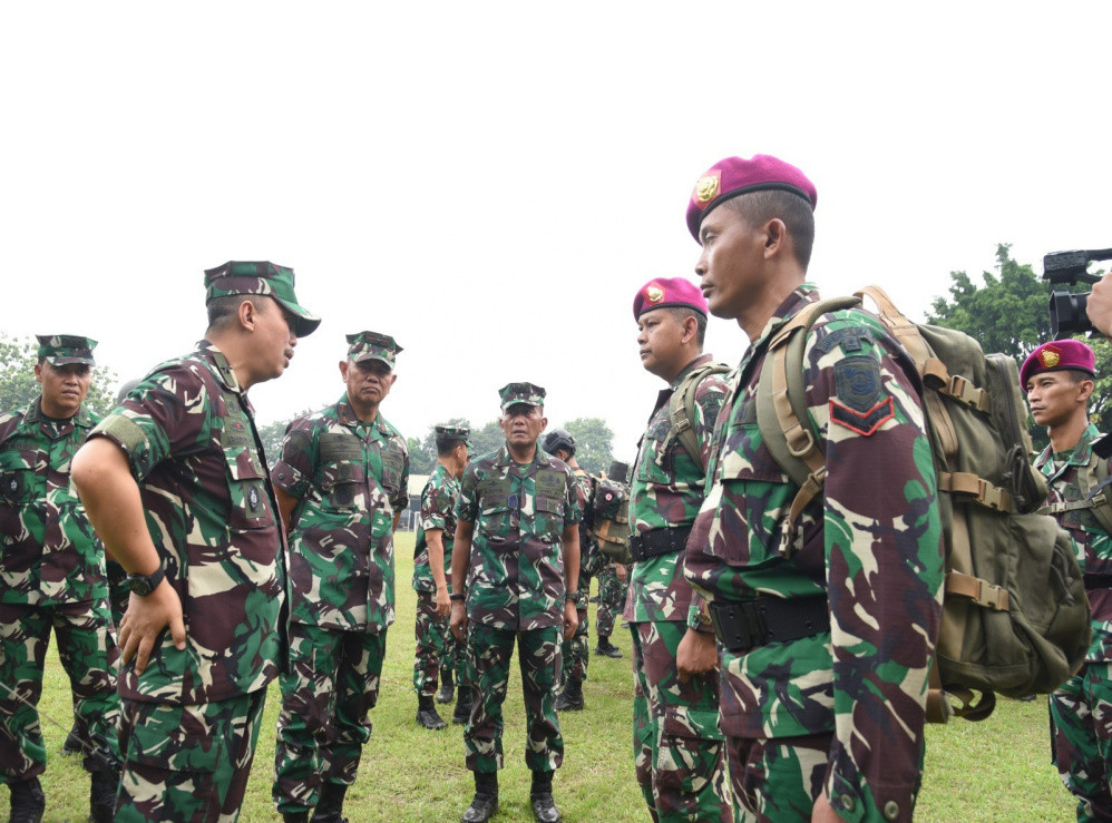 TNI AL Siapkan Satgas Pengamanan Perbatasan RI -PNG, Waasops Kasal: Kalian Prajurit Kebanggaan