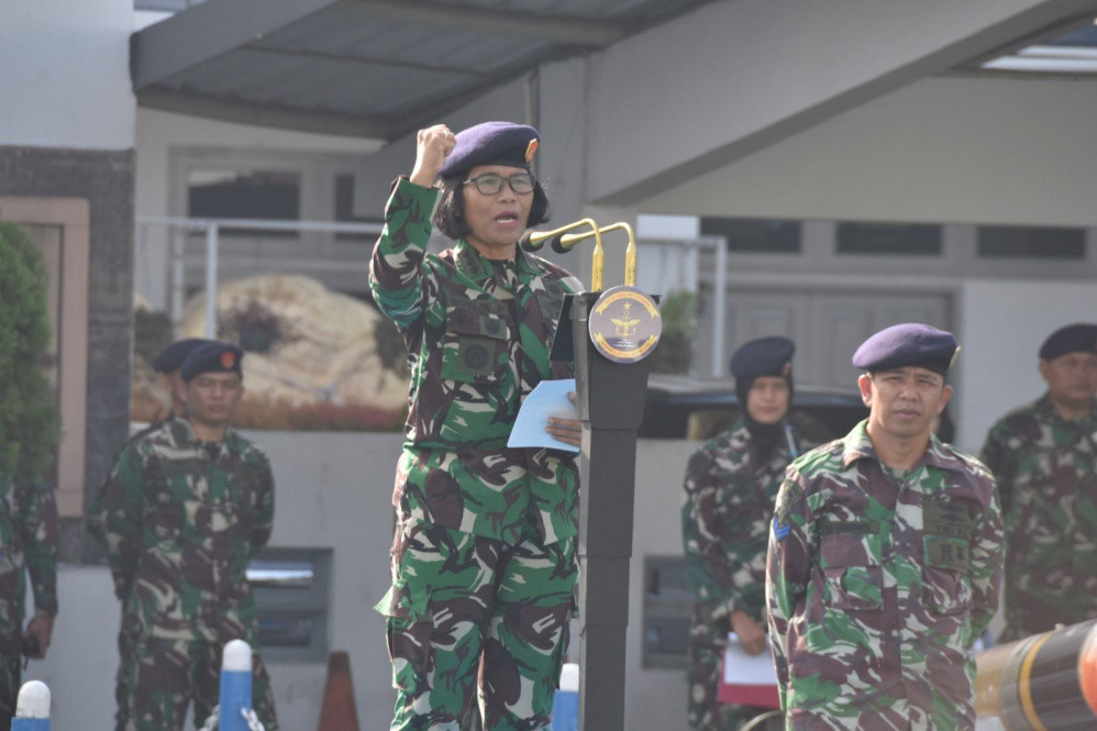 Prajurit Kolinlamil Harus Jadi Contoh Sikap Hidup Sederhana, Jangan Ikuti Hedonisme