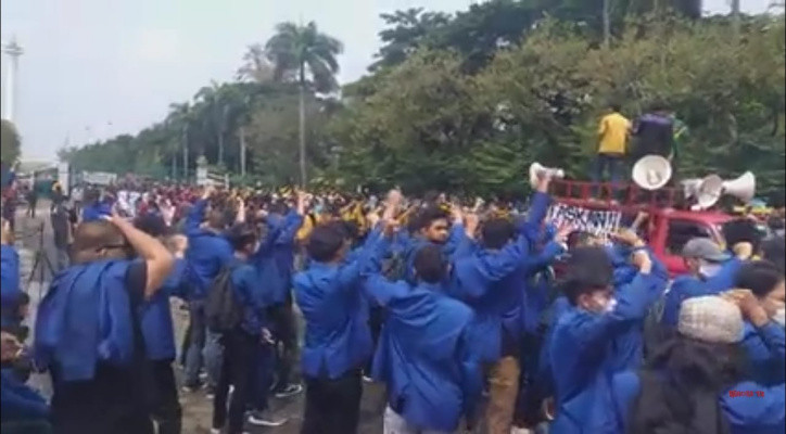 Demo Mahasiswa BEM SI, Ini Dia Rekayasa Lalin di Jakarta